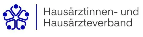 Logo des Hausärztinnen- und Hausärzteverbands: Hausarztpraxis Keller & Ott ist Mitglied und profitiert von Hausarztzentrierter Versorgung.